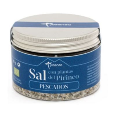 Barattolo Di Sale Con Piante Pesche Biologiche 80gr Josenea