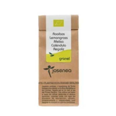 Rooibos Lemongrass Melisa Calendula Liquirizia Biologica 50g Josenea