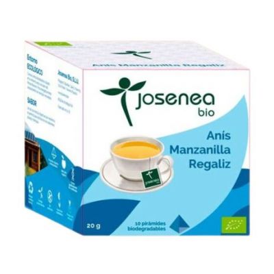 Anis Chamomile Organic Licorice 10pyramides Josenea