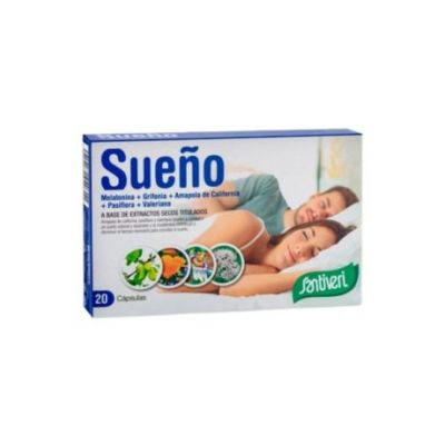 Sueño SinGluten Vegan 20caps Santiveri