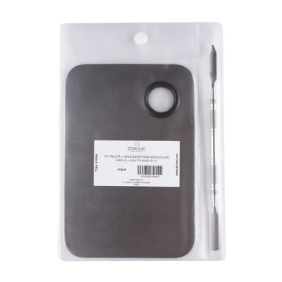 PALETTE ET SPATULE DE MAQUILLAGE D'ORLEAC