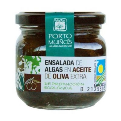 Ensalada de Algas en Aceite de Oliva Eco Vegan 160g Porto Muiños
