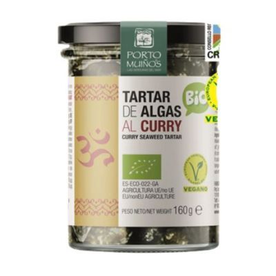 Tartar Algas Curry Conserva 160g Porto Muiños