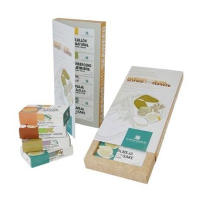 Pack Seafood with Eco Seaweed 4 cans Porto Muiños