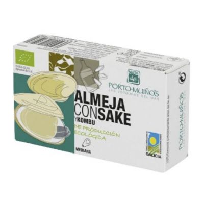 Clams with Sake and Kombu 83g Porto Muiños