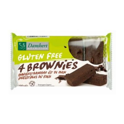 Brownies SinGluten 4x180g Damhert