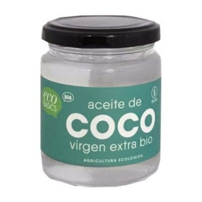 Aceite de Coco Virgen SinGluten Bio 200ml Eco Basics
