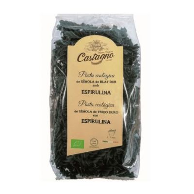 Espirales Trigo Duro y Algas Espirulina Eco 500g Castagno