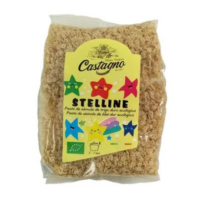 Organic Durum Wheat Semolina Stars 500g Castagno