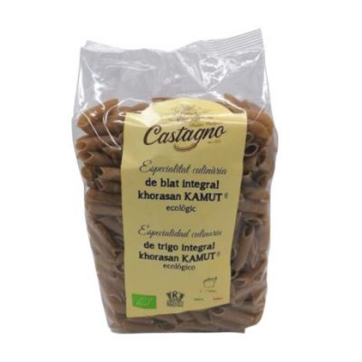 Khorasan Kamut Eco Whole Grain Macaroni 500g Castagno