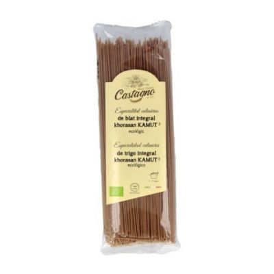Khorasan Eco Wholegrain Spaghetti 500g Castagno