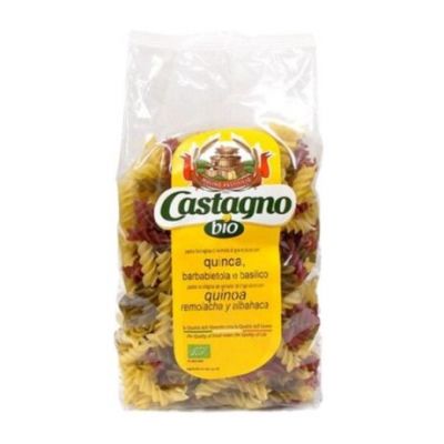 Wheat Spirals Quinoa Beet and Basil 500g Castagno
