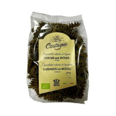 Espirales Garbanzos Brocoli Eco 250g Castagno