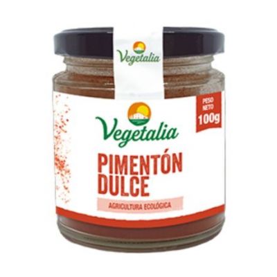 Organic Sweet Red Paprika Powder 100g Vegetalia