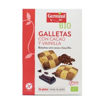 Cocoa Cookies with Vanilla Gluten-Free Bio 250g Germinal