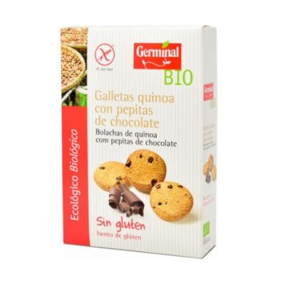 Galletas de Quinoa con Pepitas de Chocolate SinGluten Bio 250g Germinal