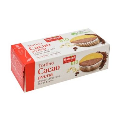 Bizcocho de Avena y Cacao SinGluten Bio 180g Germinal