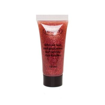 GOODMARK RED GLITTER GEL, 14 ml.