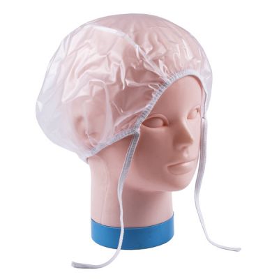 CHAPEAU AVEC RUBANS DE CAOUTCHOUC SANS TROU 1u.