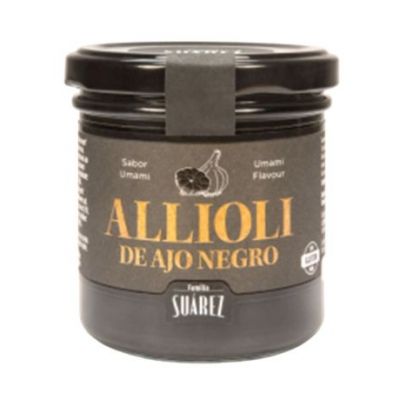 Allioli all'aglio nero senza glutine 135g Familia Suarez