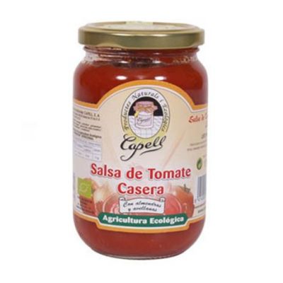 Salsa di Pomodoro Fatta in Casa con Nocciole e Mandorle Senza Glutine Bio 350g Capell