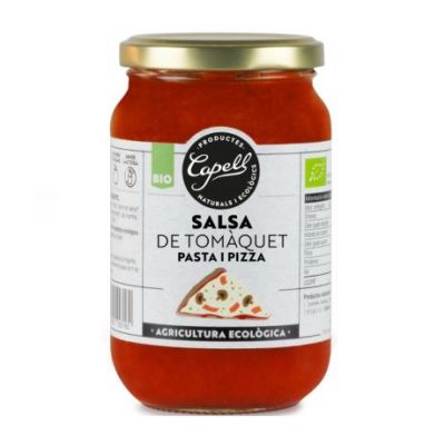 Salsa de Tomate para Pasta y Pizza Eco Vegan 350g Capell