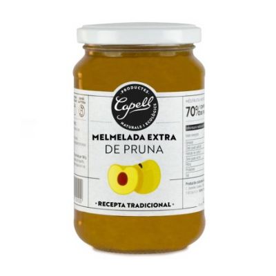 Mermelada de Ciruela con Fructosa 400g Capell