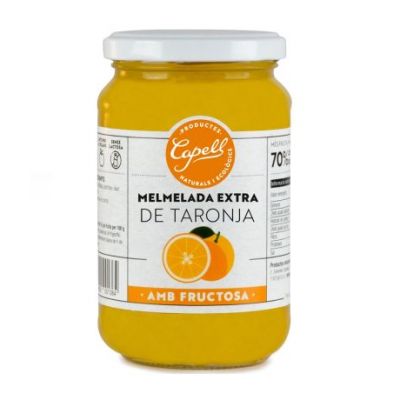 Mermelada de Naranja con Fructosa SinGluten Vegan 400g Capell