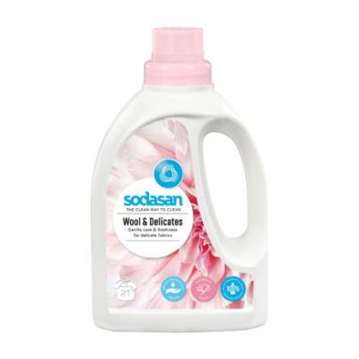 Lessive Liquide Vêtements Délicats Vegan 750ml Sodasan