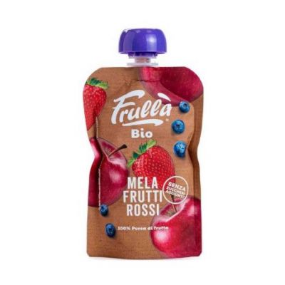 Doypack Bio Senza Zucchero Fragola Mirtilli Da Bere 100g Frulla