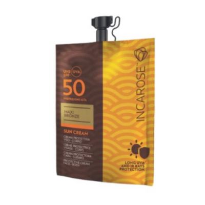 Crema Solare Viso Spf50 Maxi Bronzo 50ml Inca Rose