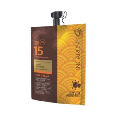 Crema Solare Viso Spf15 Maxi Bronzo 50ml Inca Rose