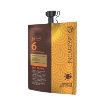 Crema Solare Viso Spf 6 Maxi Bronzo 50ml Inca Rose