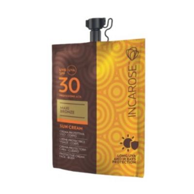 Crema Solare Viso Spf 30 Maxi Bronzo 50ml Inca Rose