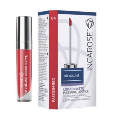 Rossetto liquido opaco Passion Red 4,5 ml Inca Rose