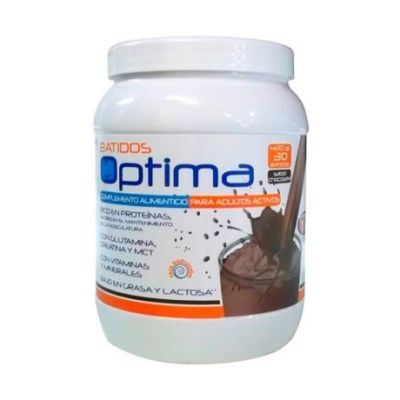 Batido de Proteinas y Carbohidratos Sabor Vainilla 420g Optima Batidos