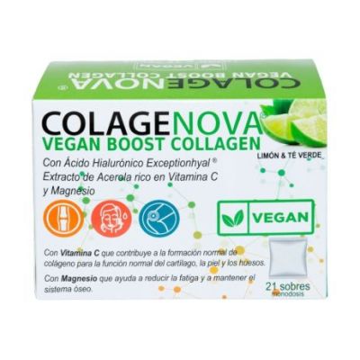 Colagenova Vegan Boost Te Verde Limon 21sobres Vaminter