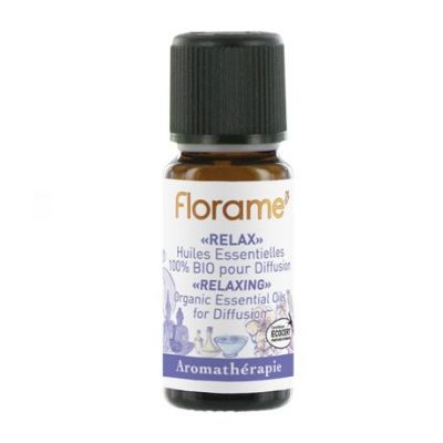 Composition des Huiles Essentielles Relax Bio 10ml Florame