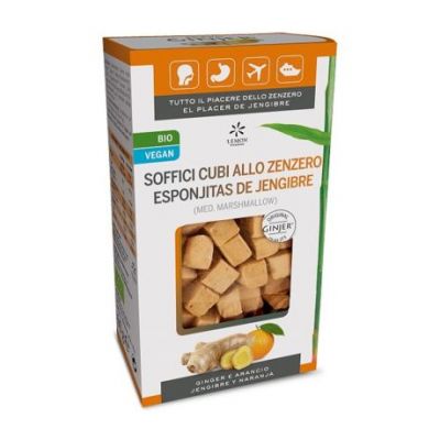 Esponjitas de Jengibre Bio Vegan 60g Lemon Pharma