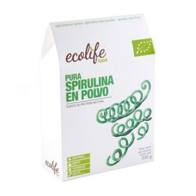Bio-Spirulina-Pulver 250g Ecolife Food