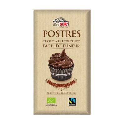 Chocolate para Fundir Especial Reposteria SinGluten Eco 200g Chocolates Sole