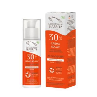 Crema Solar Facial SPF30 Bio 50ml Biarritz
