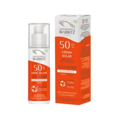 Facial Sun Cream SPF50 Bio 50ml Biarritz