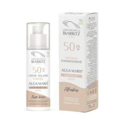 Beige Facial Cream SPF50 Bio 50ml Biarritz