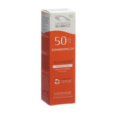 Leche Solar Cara y Cuerpo SPF50 100ml Biarritz