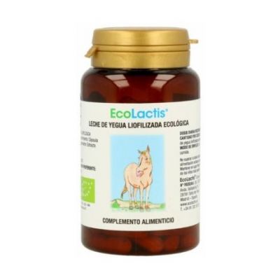 Latte di cavalla liofilizzato ecologico 90 capsule Ecolactis