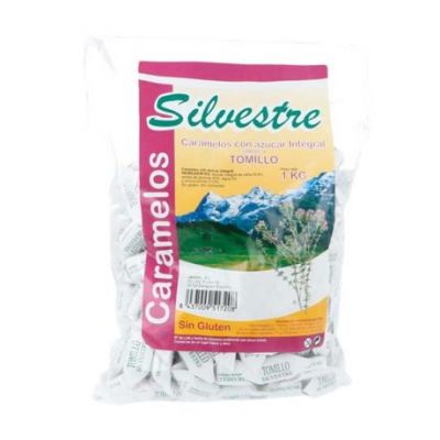 Caramelos Integrales de Tomillo Silvestre SinGluten 1kg Silvestre