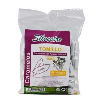 Caramelos Integrales de Tomillos SinGluten 150g Silvestre
