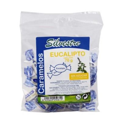 Caramelos de Malvavisco SinGluten SinAzucar 70g Silvestre