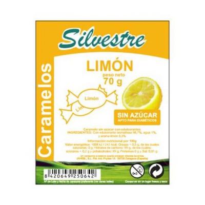 Caramelos de Limon 70g Silvestre